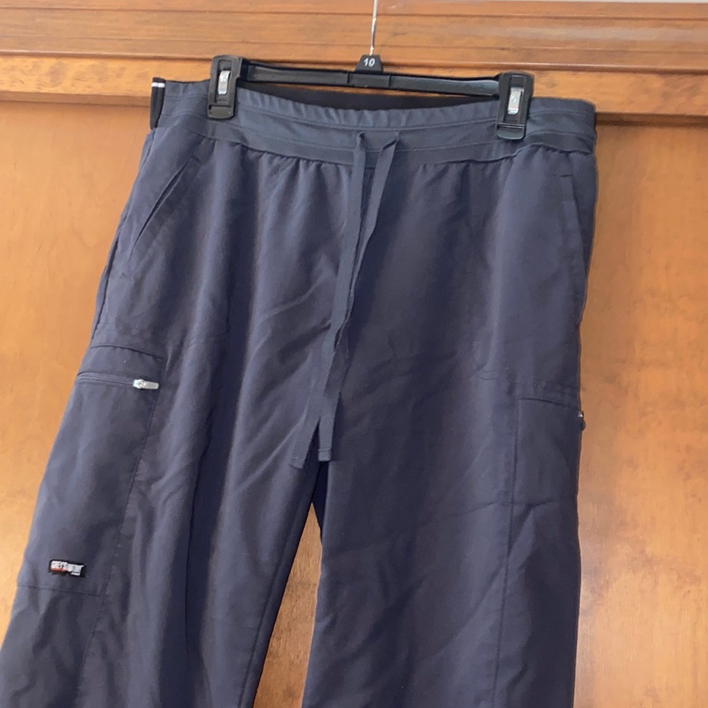 Grey- Greys Anatomy Spandex Stretch Scrub Pants